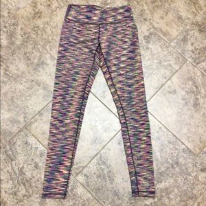 ZELLA SPACE DYE MULTI COLOR RAINBOW LIVE IN LEGGINGS